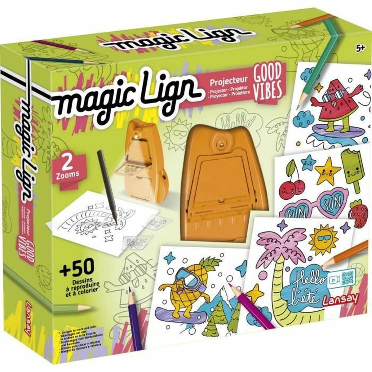 Skrivset Lansay Magic Lign - 2