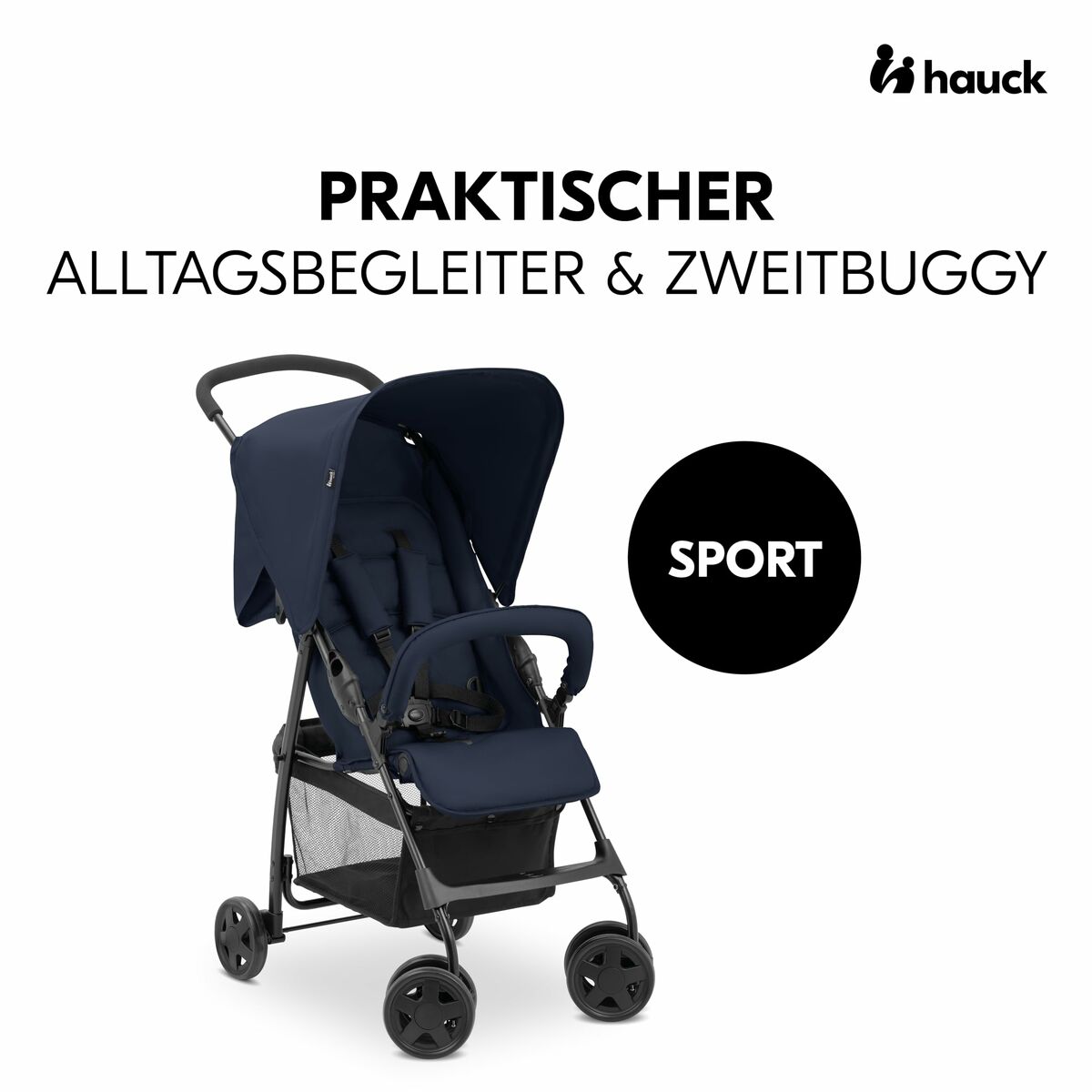 Barnvagn Hauck Mörkblå - 3