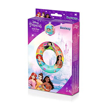 Bestway Flytare Uppblåsbar Disney Prinsessor D56cm +3 till 6 År Strand och Pool 91043