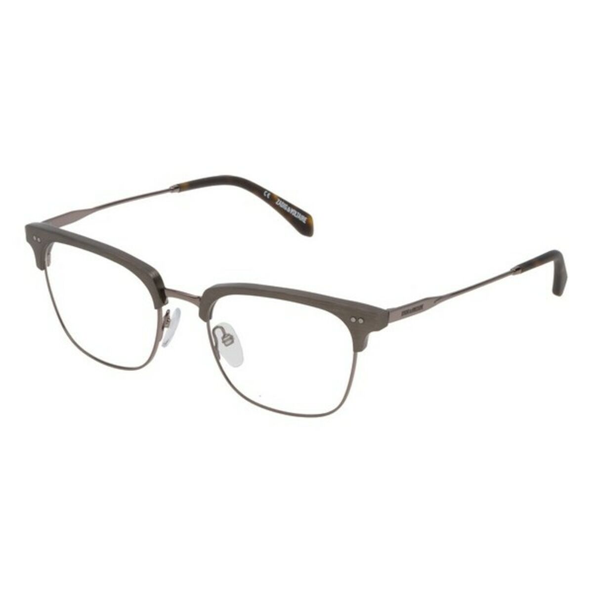 Glasögonbågar Zadig & Voltaire VZV18552568K Grå Ø 52 mm