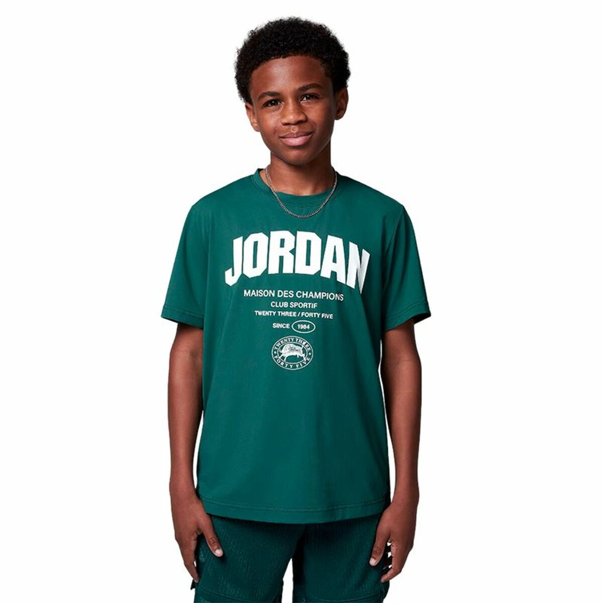Barn T-shirt med kortärm Jordan Jdb Des Champions