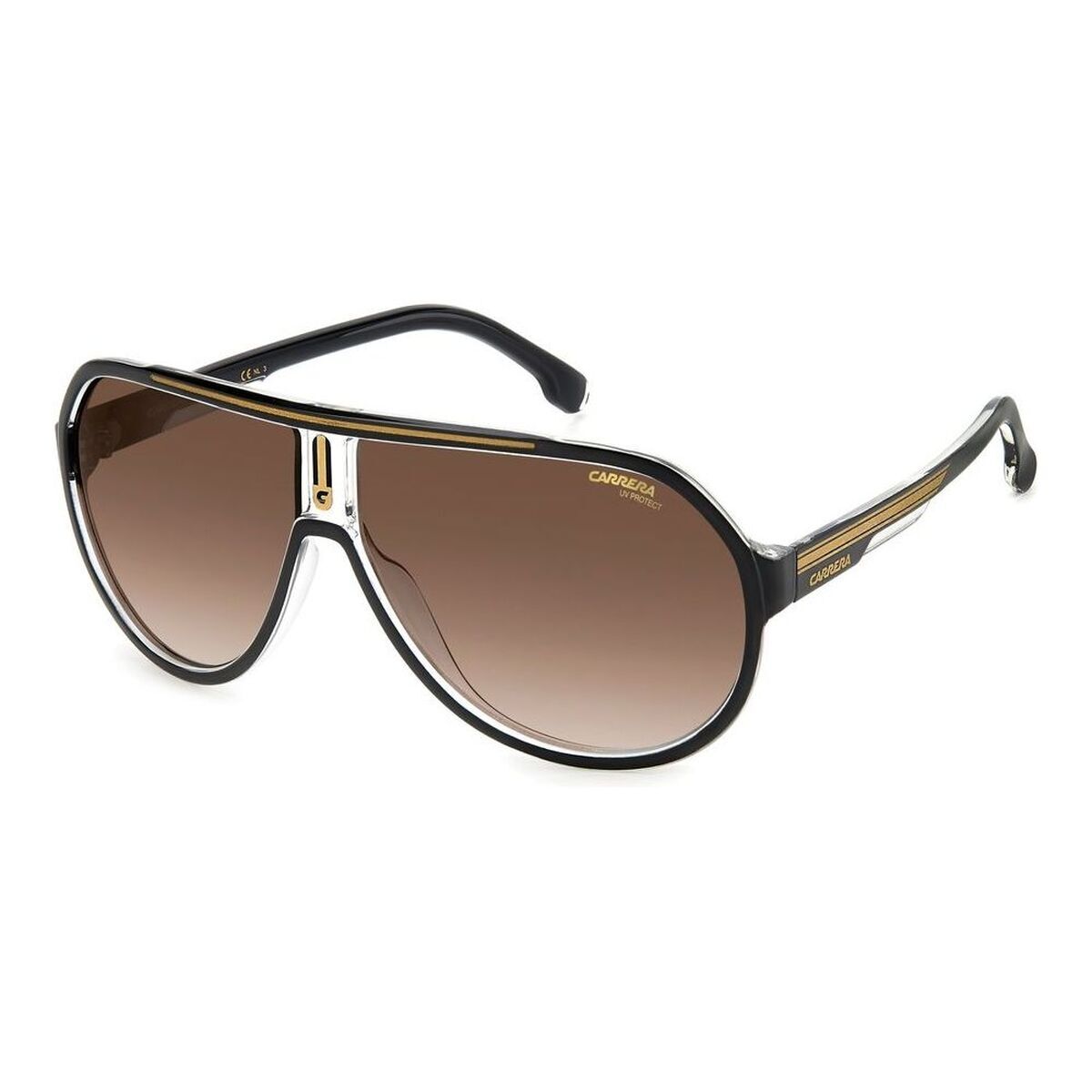 Herrsolglasögon Carrera CARRERA1057S Gyllene Ø 64 mm