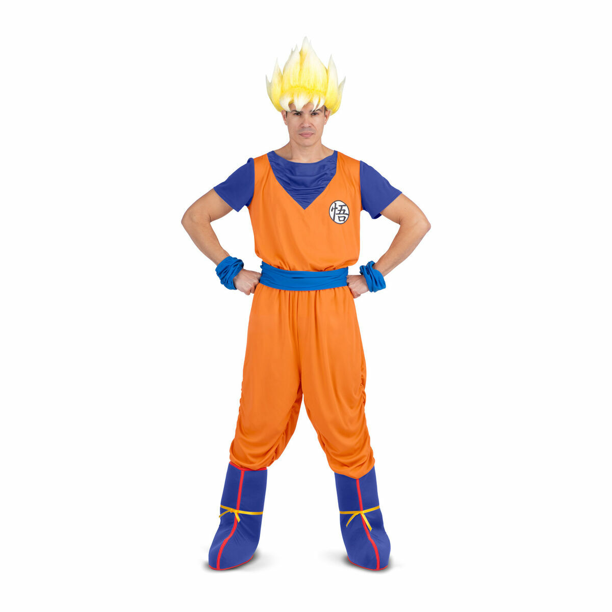 Maskeraddräkt vuxna My Other Me Goku Dragon Ball 5 Delar - 2