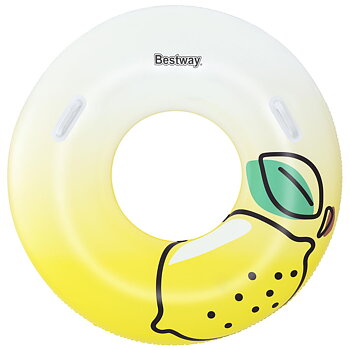 Uppblåsbar flytring Bestway Multicolour 99 x 99 x 31 cm