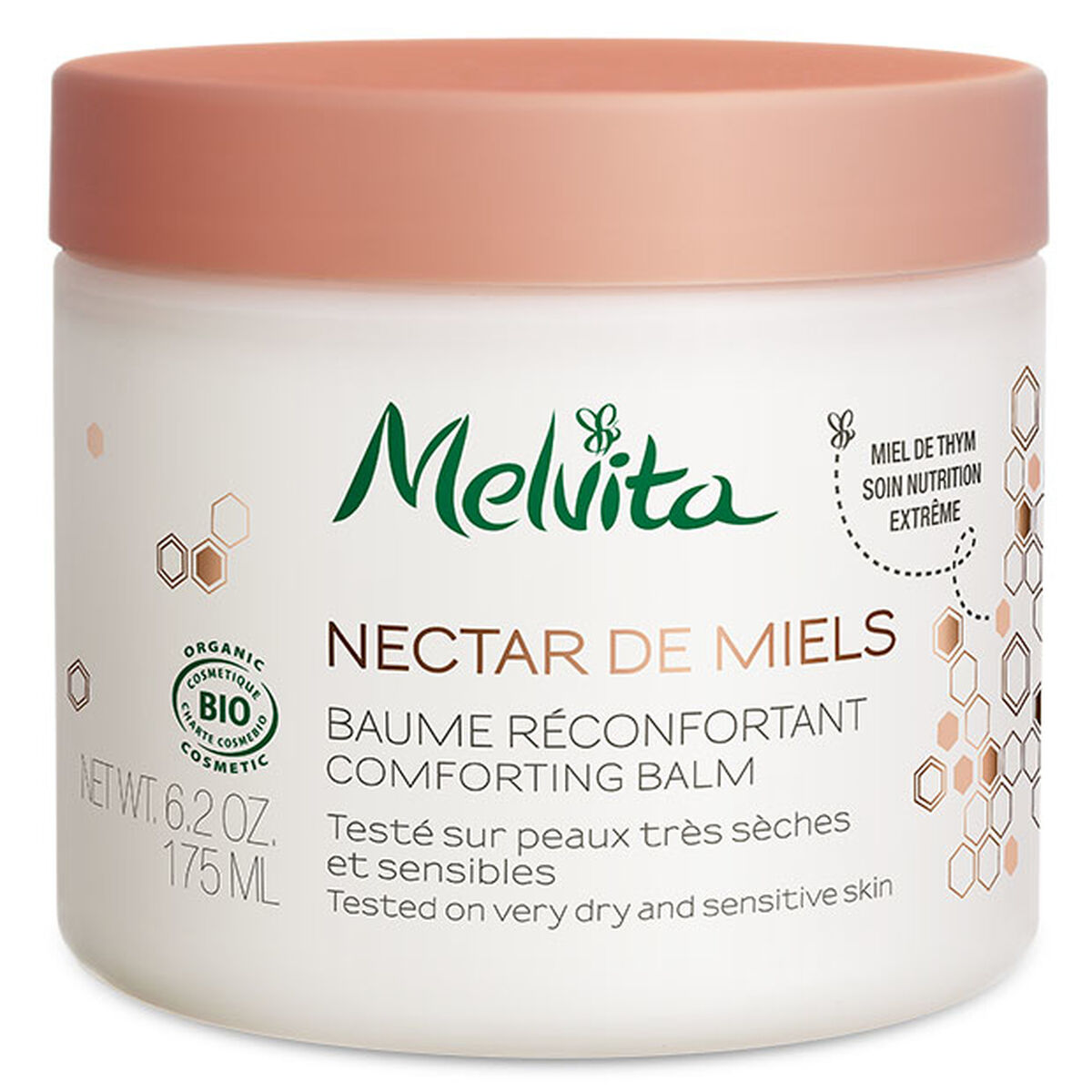 Fuktande kroppsbalsam Melvita NECTAR DE MIELS 175 ml