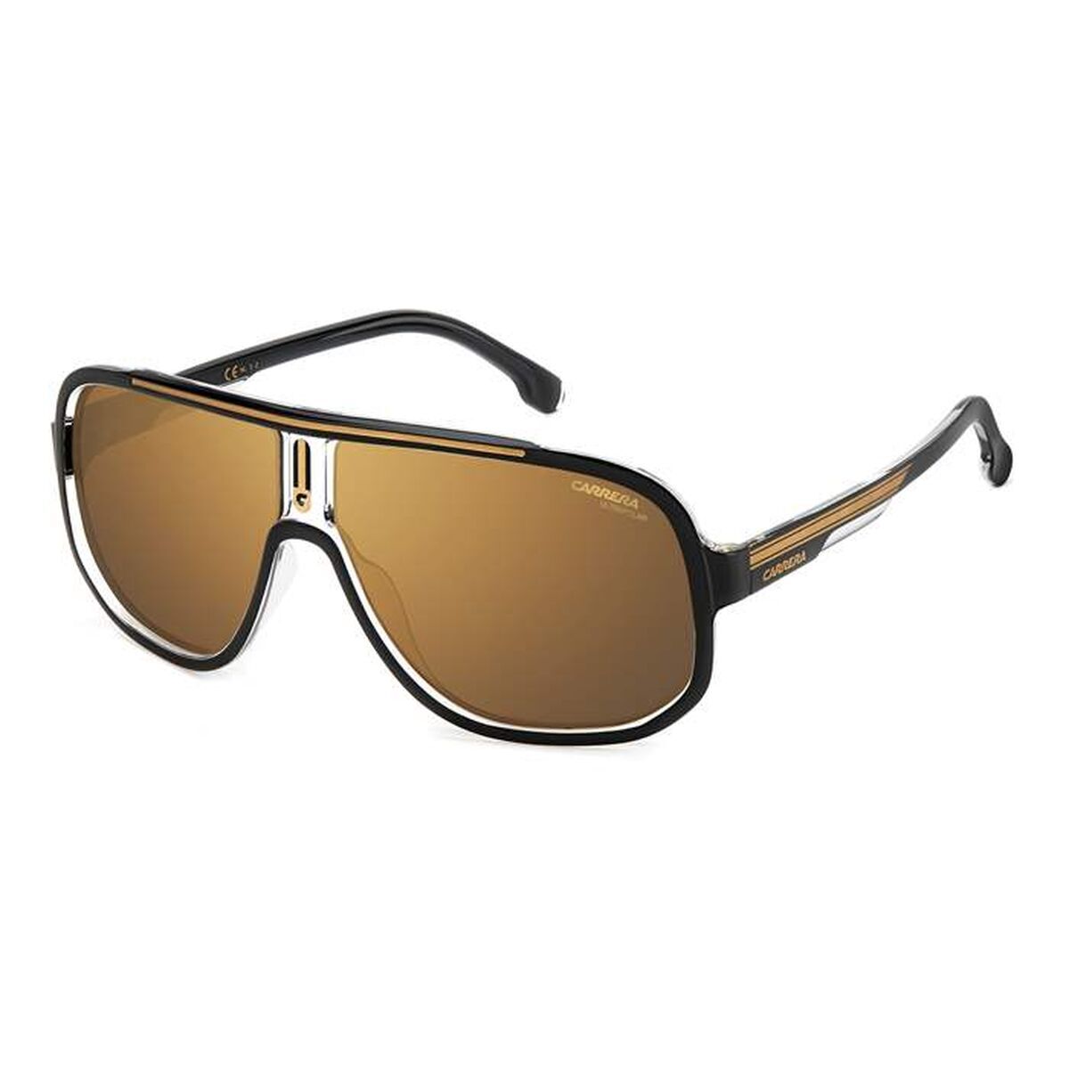 Herrsolglasögon Carrera CARRERA1058S Gyllene ø 63 mm