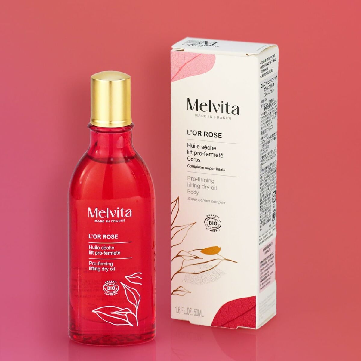 Kroppslotion Melvita L'OR ROSE 50 ml - 3
