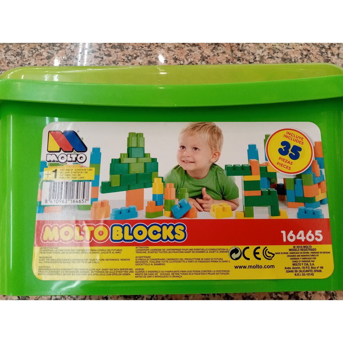 Byggklossespel Moltó (35 pcs) - 3