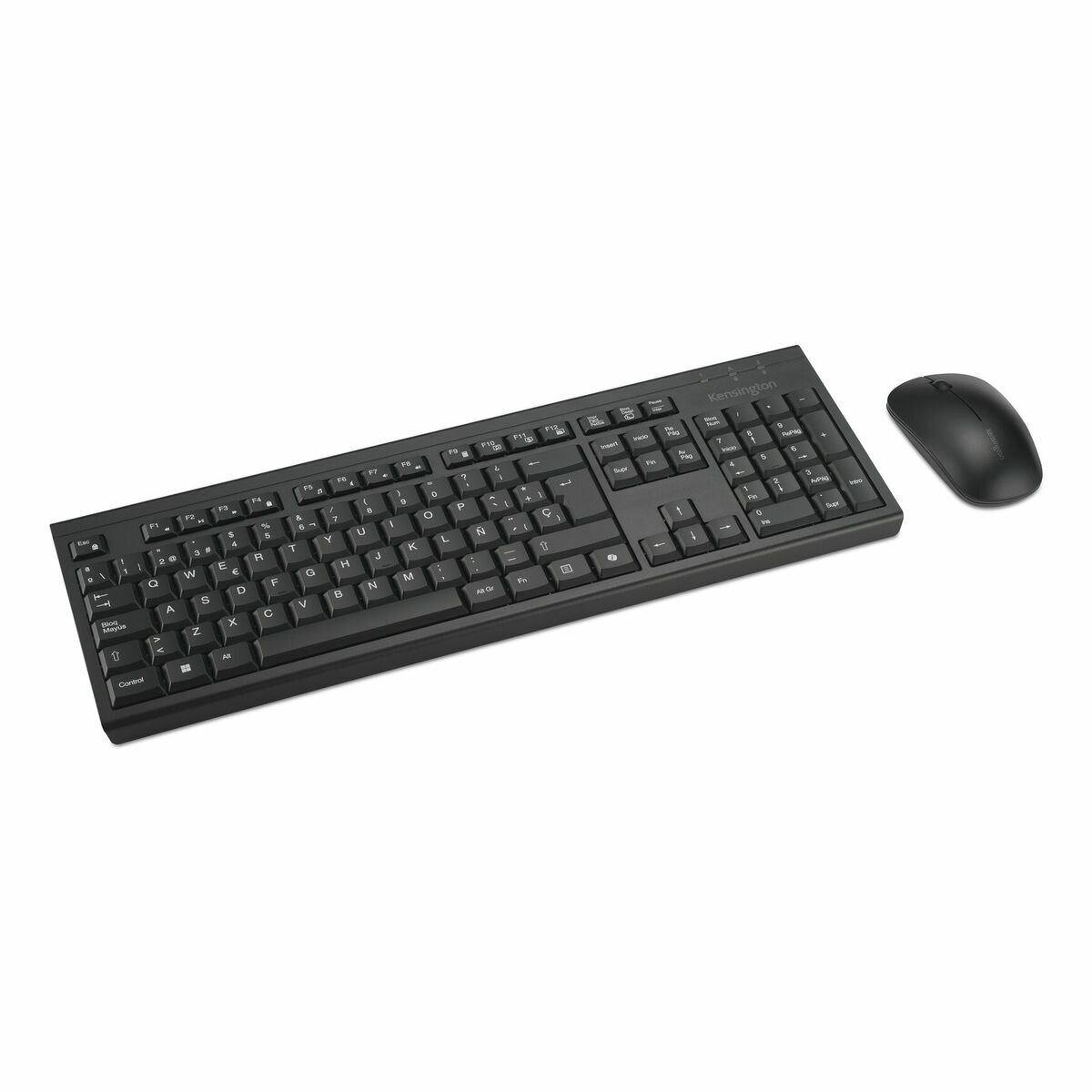 Tangentbord och Mus Kensington K75560ES Svart spanska QWERTY