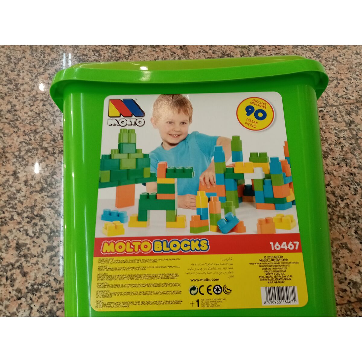 Byggklossespel Moltó (90 pcs) - 3