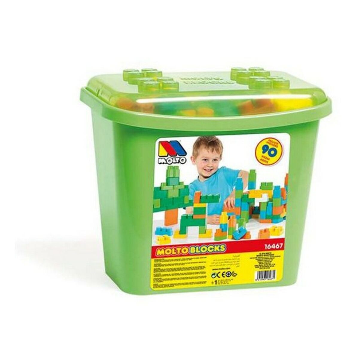 Byggklossespel Moltó (90 pcs) - 2