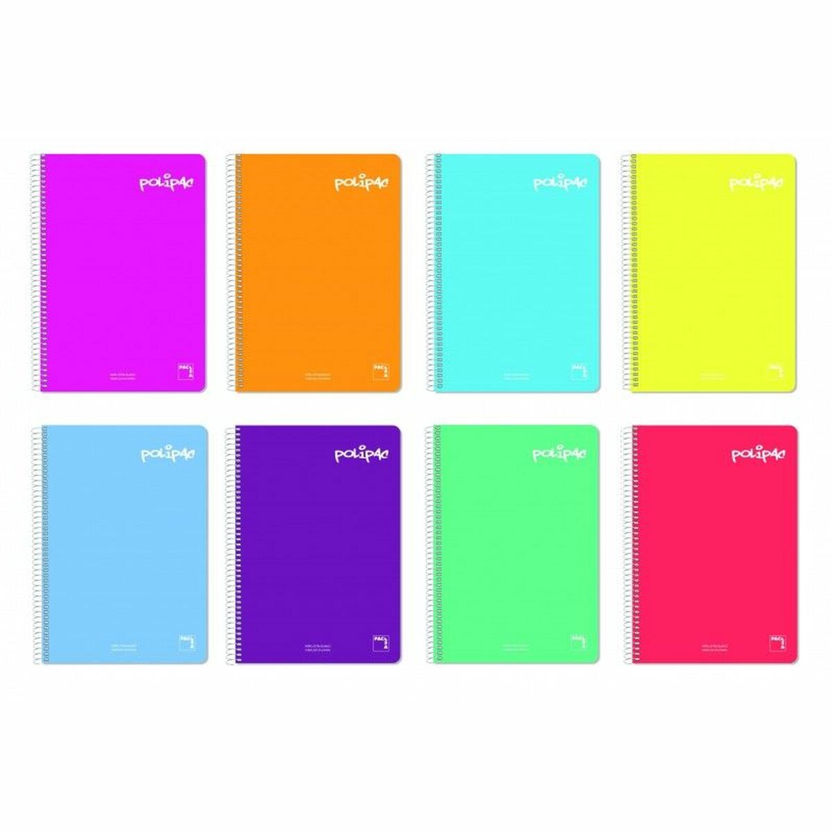Anteckningsbok Pacsa Polipac Multicolour (Renoverade A)