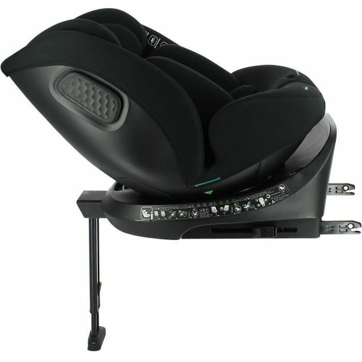 Bilstol Nania SPIRIT Svart ECE R129/04 - 2