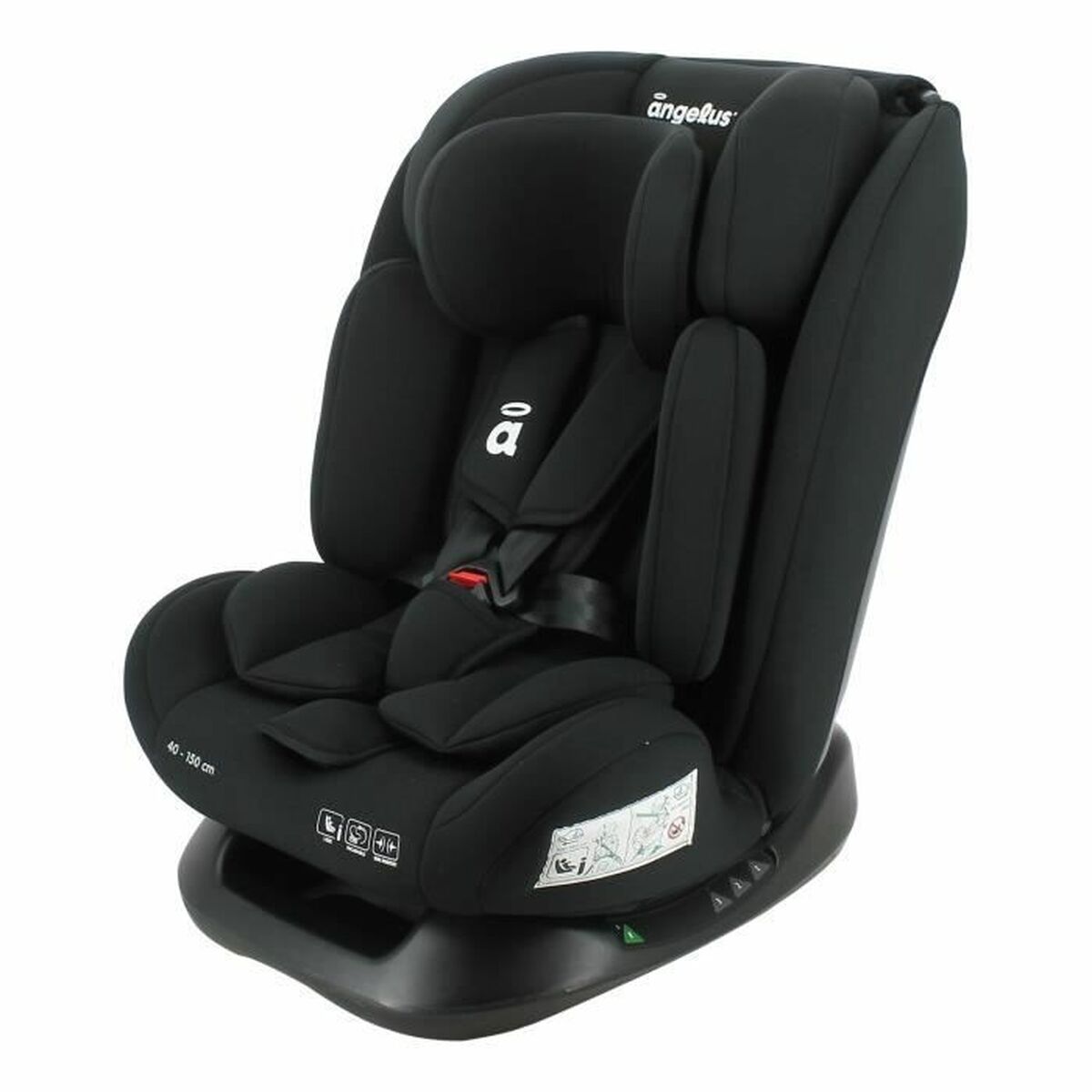 Bilstol Nania ANGELUS Svart ECE R129/04 - 3