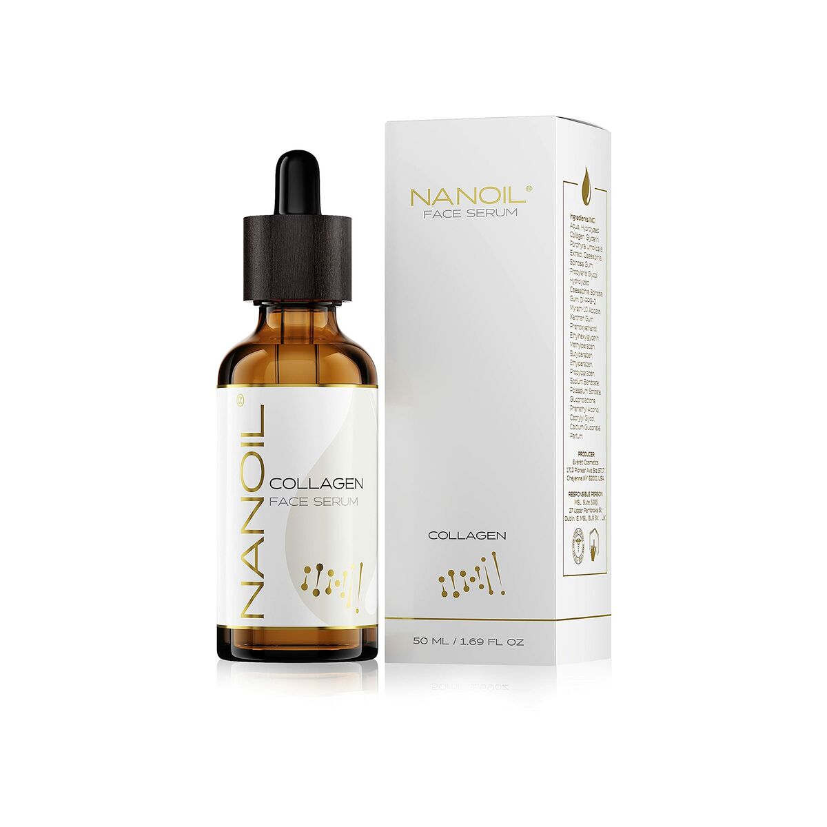 Återställande Serum Nanoil Face Serum 50 ml Kollagen - 2