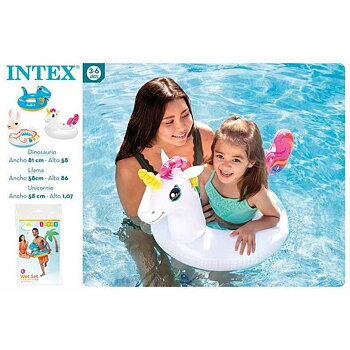 Uppblåsbar flytring Intex