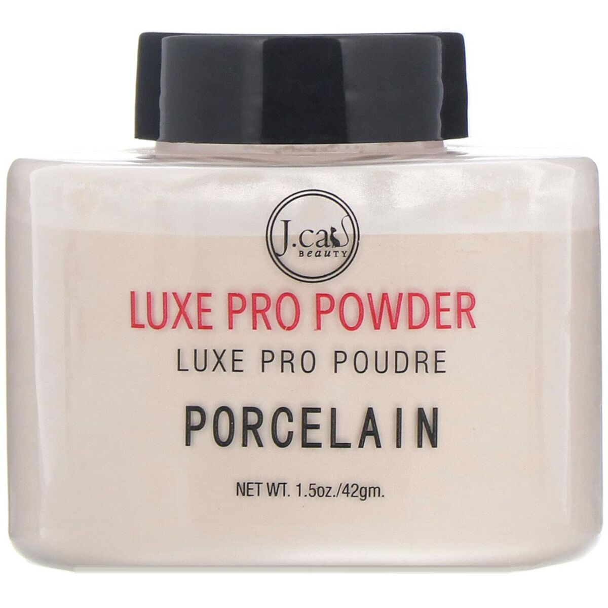 Fixerande puder J.Cat LUXE PRO POWDER PORCELAIN 42 g