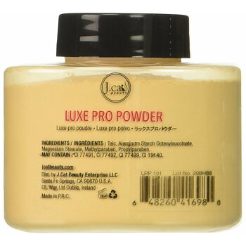 Fixerande puder J.Cat LUXE PRO POWDER BANANA 42 g