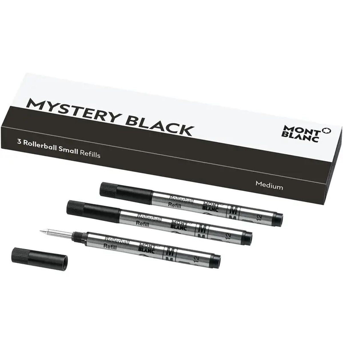 Refill för kulspetspenna Montblanc MISTERY BLACK Svart