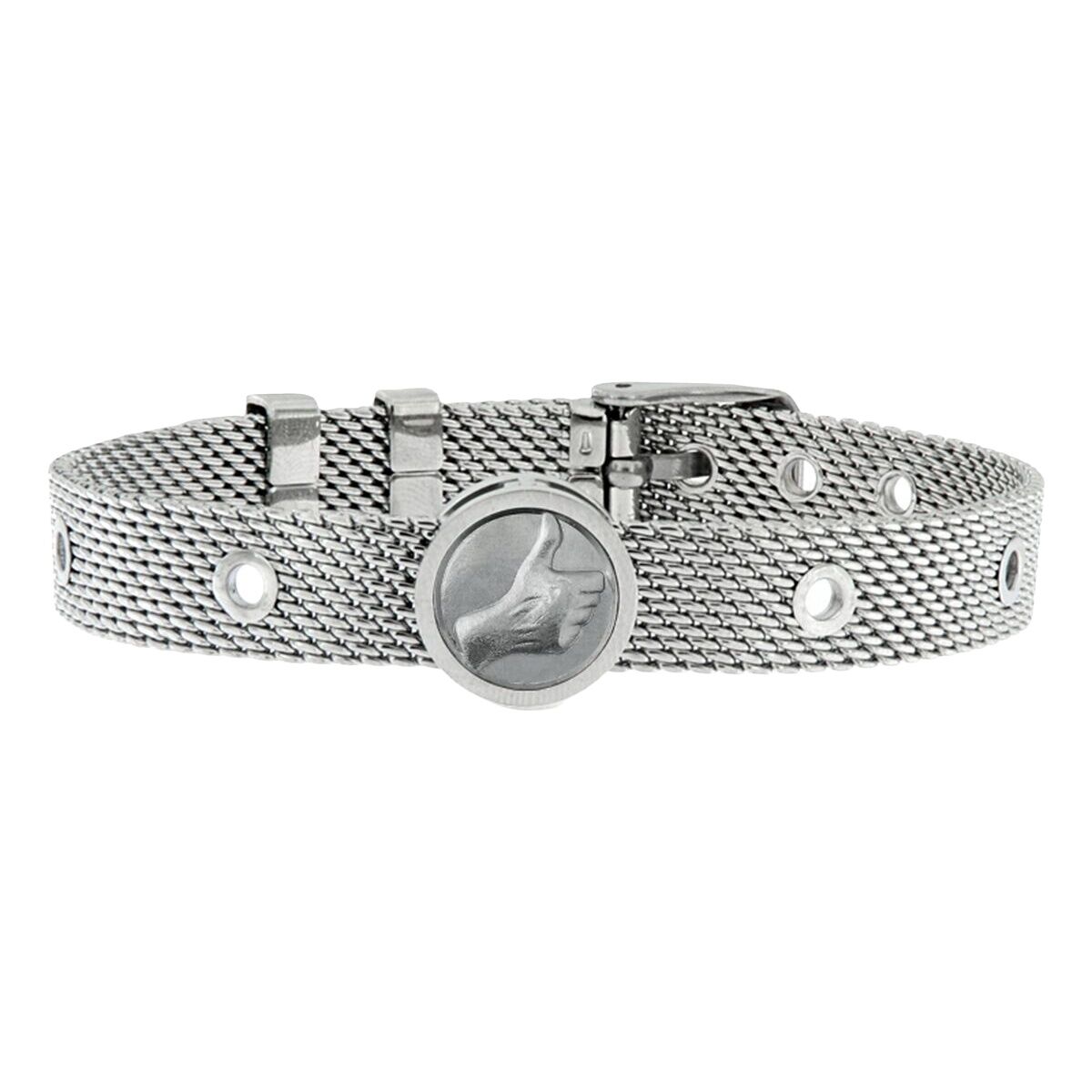 Unisexarmband Optimistic Talent Jewels TJA-5-13-03-1-235 Silvrig