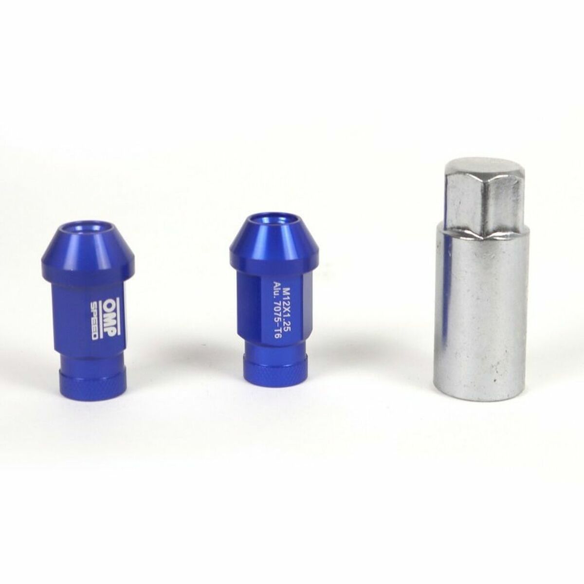 Set Skruv OMP 7075 Blå 20 uds M14 x 1,25