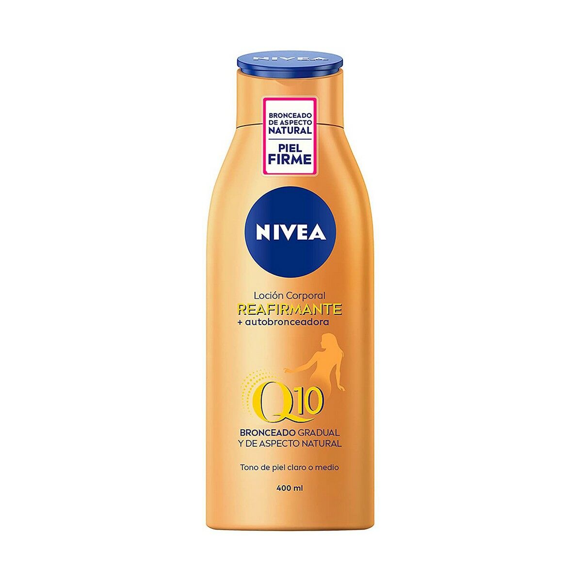 Kroppslotion Nivea Q10+ 400 ml Solbränt utseende [Lotion/Spray/Mjölk] Q10+