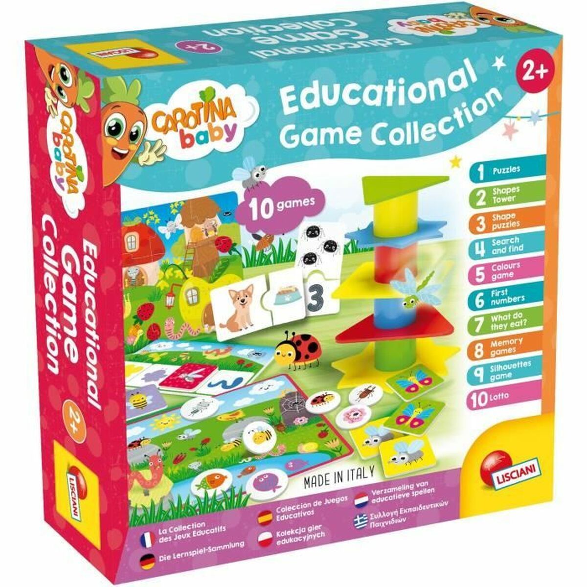 Utbildningsspel Lisciani Giochi Educational Game Collection (FR)