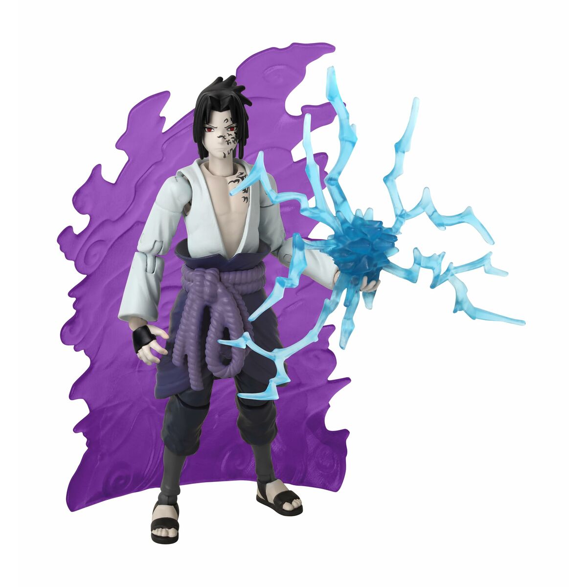 Actionfigurer Naruto Shippuden Bandai Anime Heroes Beyond: Sasuke Uchiha 17 cm - 2