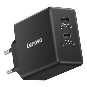 Eladapter Lenovo 40AW065BEU Svart 65 W