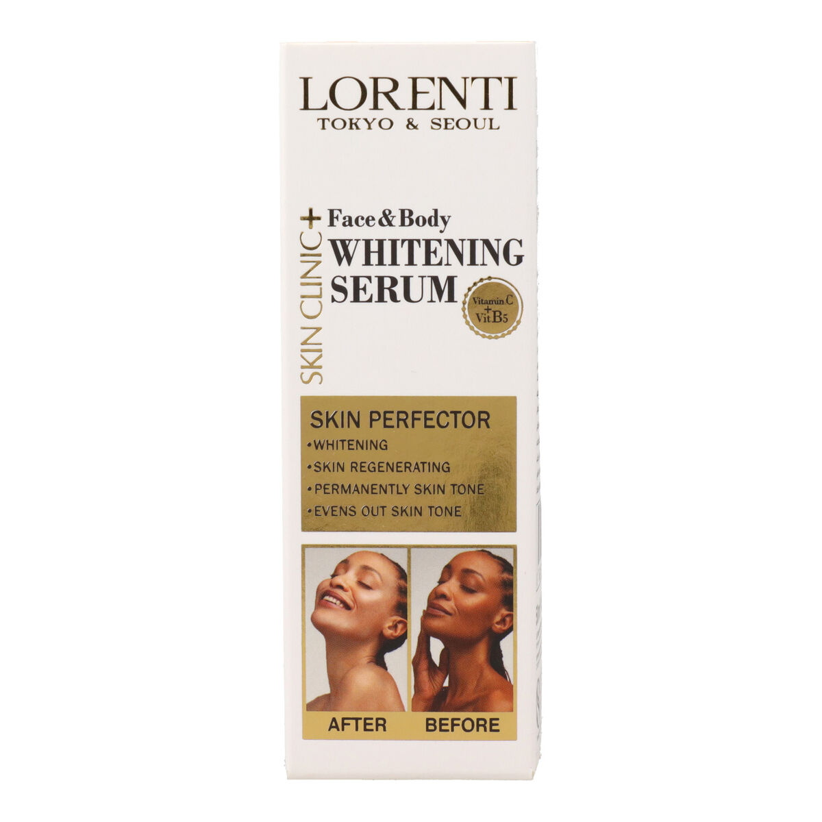 Utjämnande serum Lorenti Whitening Face & Body 50 ml