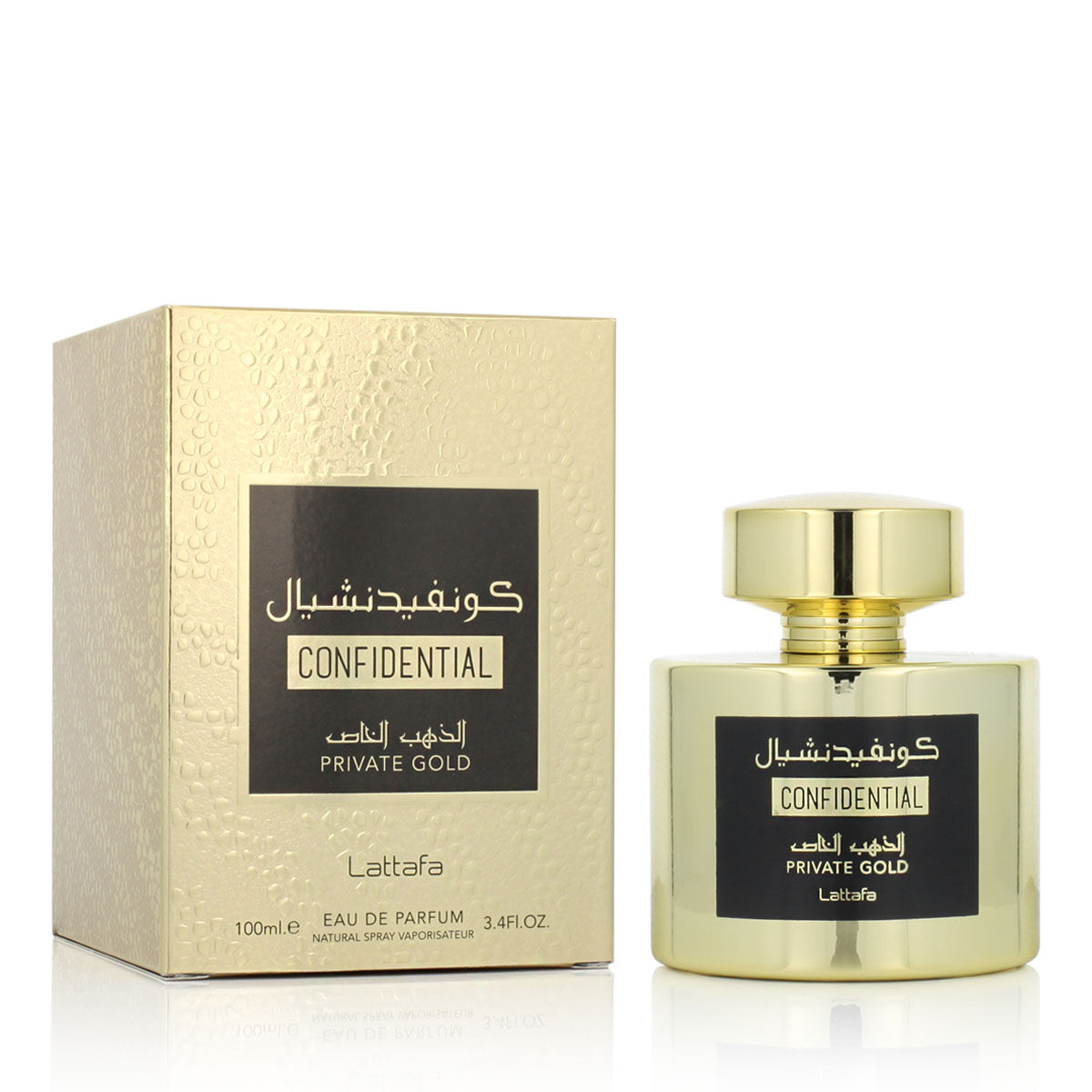 Parfym Unisex Lattafa CONFIDENTIAL PRIVATE GOLD - 3