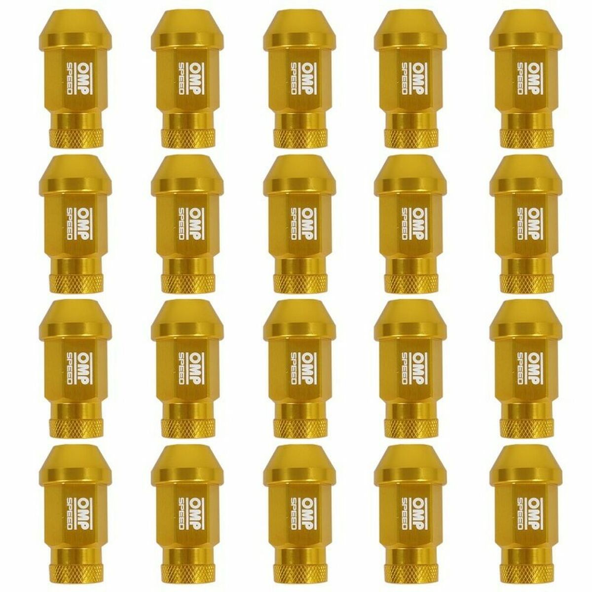 Set Skruv OMP 7075 Gul 20 uds M14 x 1,25 - 2