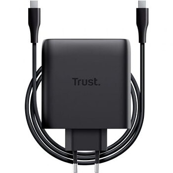 Väggladdare Trust 25527 Svart 100 W