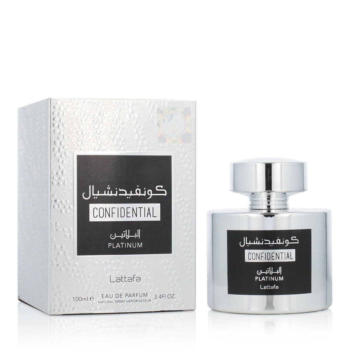 Parfym Herrar Lattafa CONFIDENTIAL PLATINUM - 2