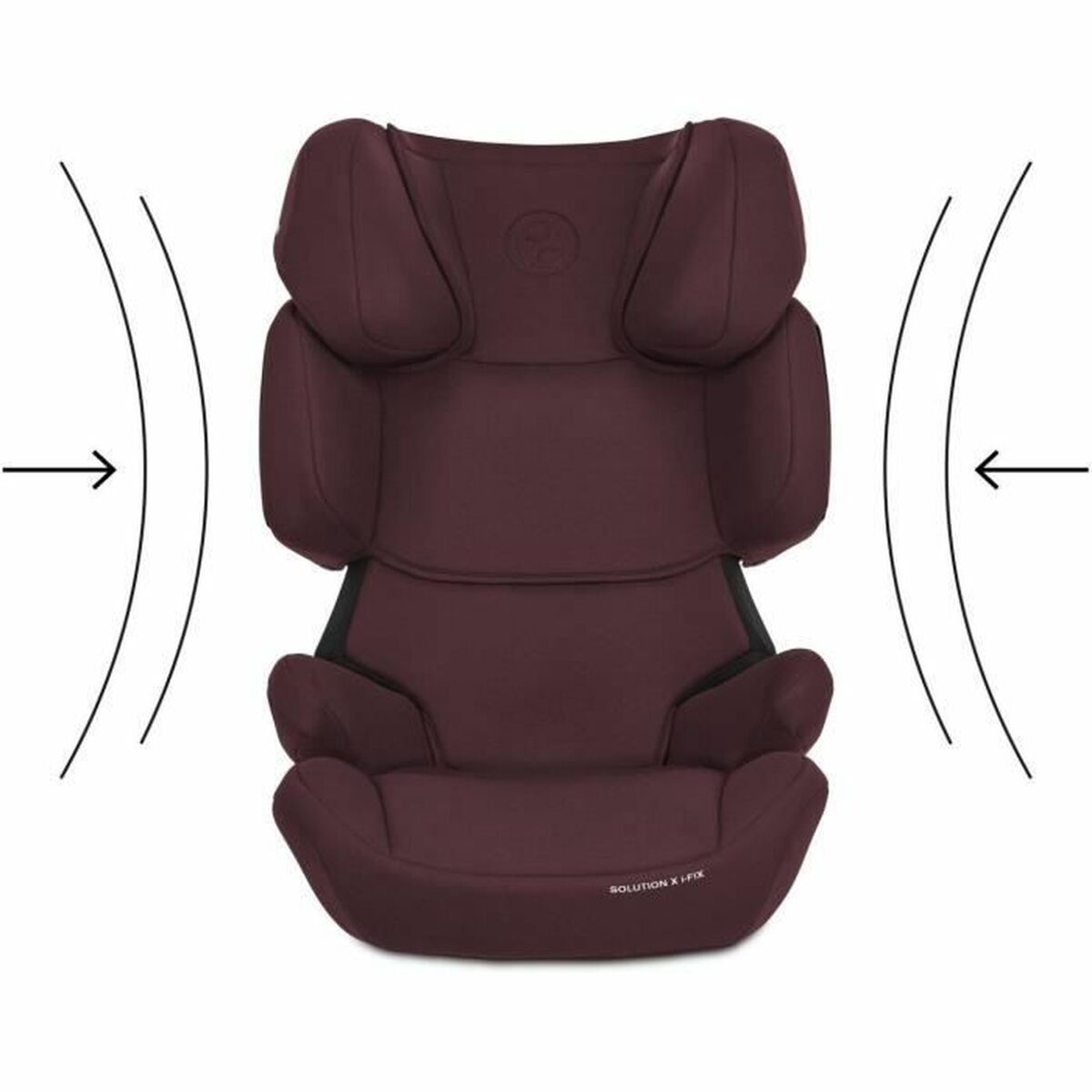 Bilstol Cybex Solution X i-Fix Rumba Röd rouge ECE R129/04 ISOFIX - 3