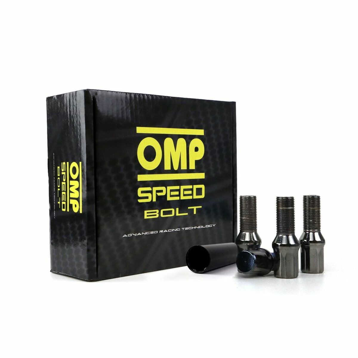 Set Skruv OMP 27 mm Antracitgrå 20 uds M12 x 1,25