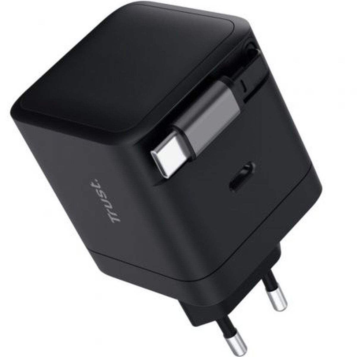 Väggladdare Trust 25805 Svart 65 W