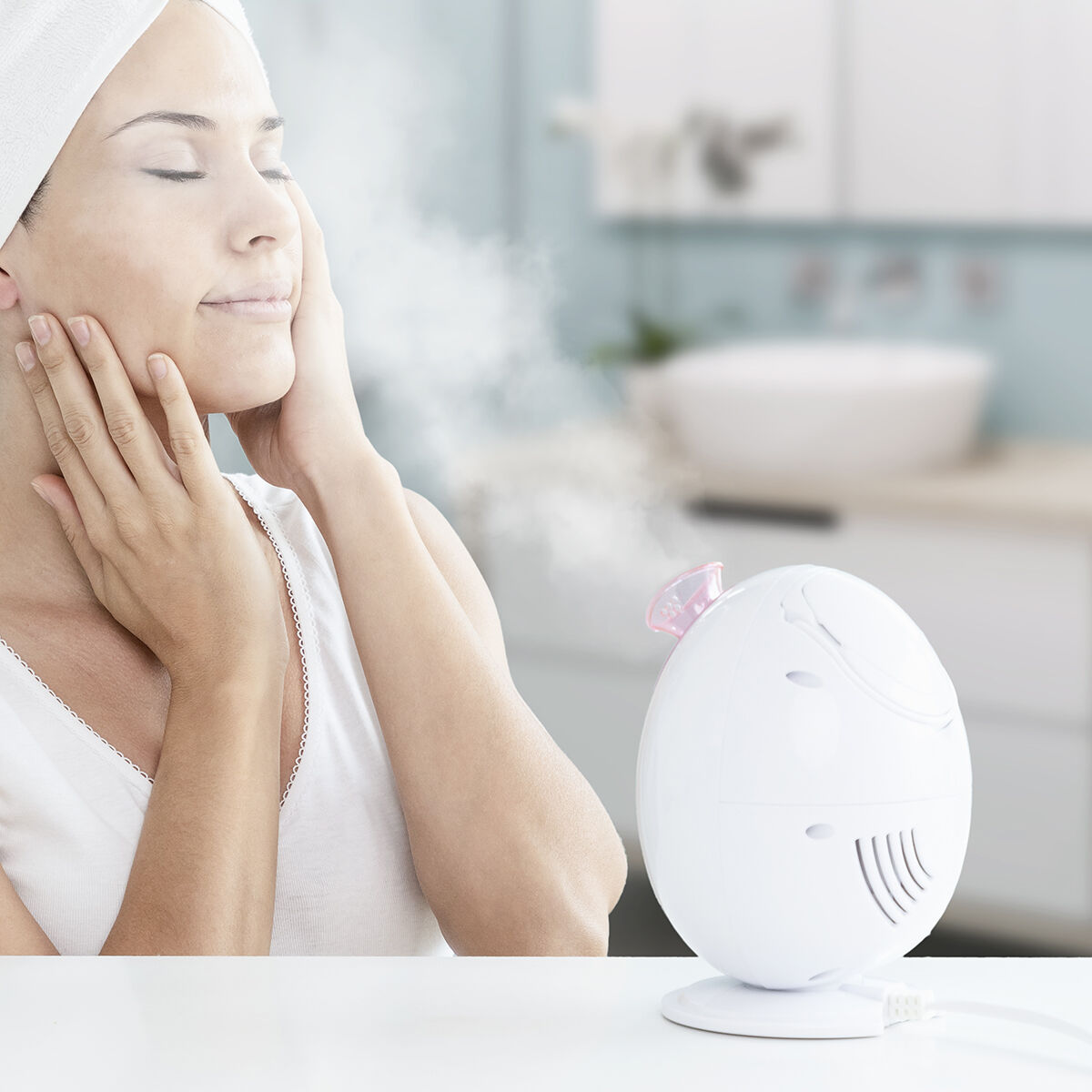 Elektrisk ansiktsfuktare Moispa InnovaGoods - 2