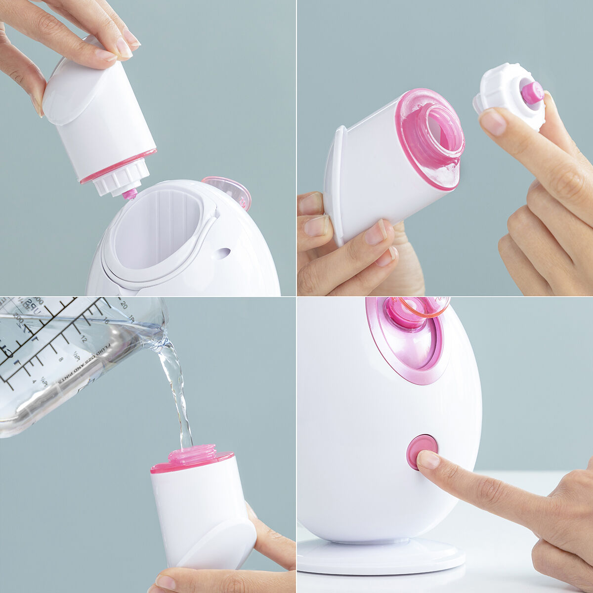 Elektrisk ansiktsfuktare Moispa InnovaGoods - 3