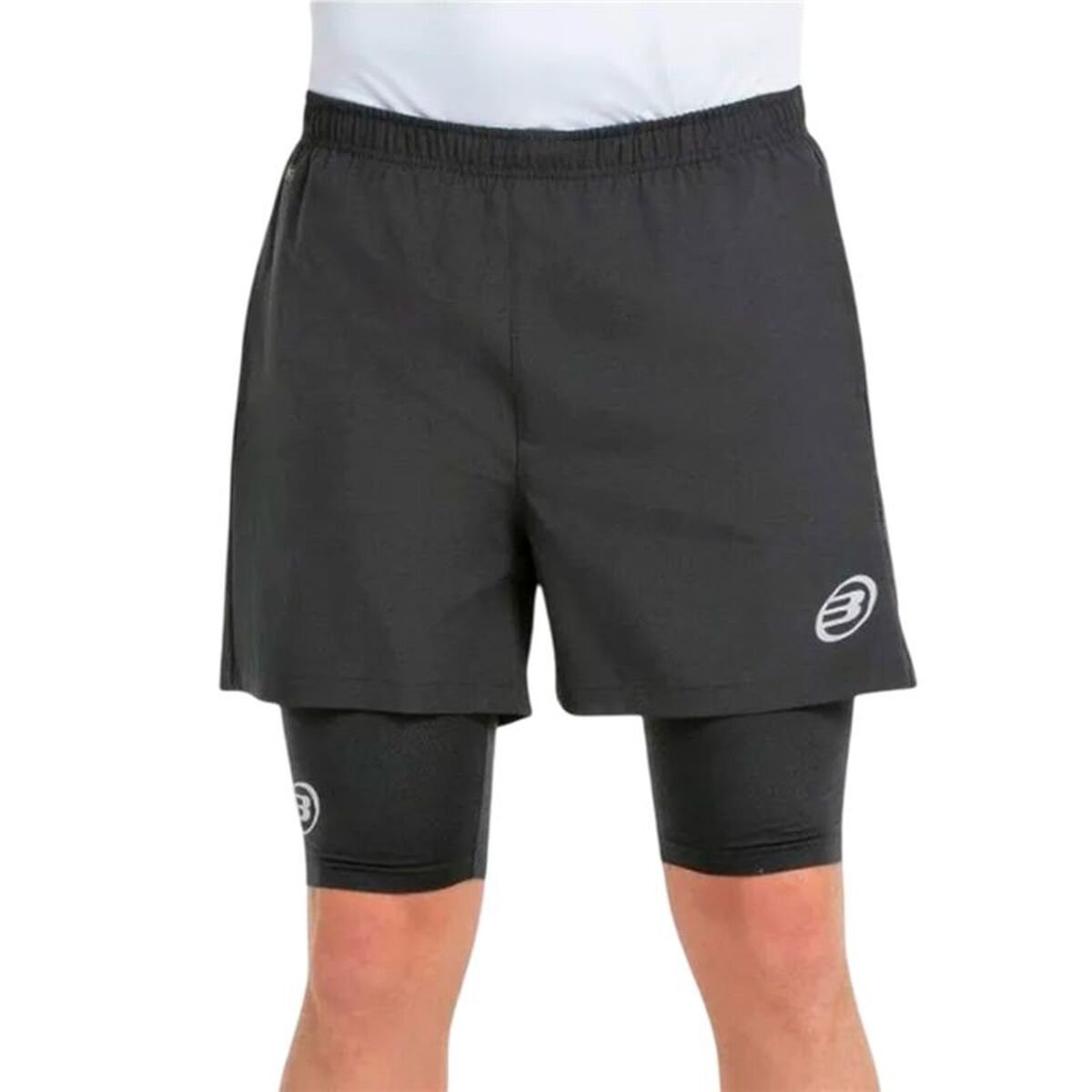 Sportshorts för män Bullpadel Meta Svart Padel