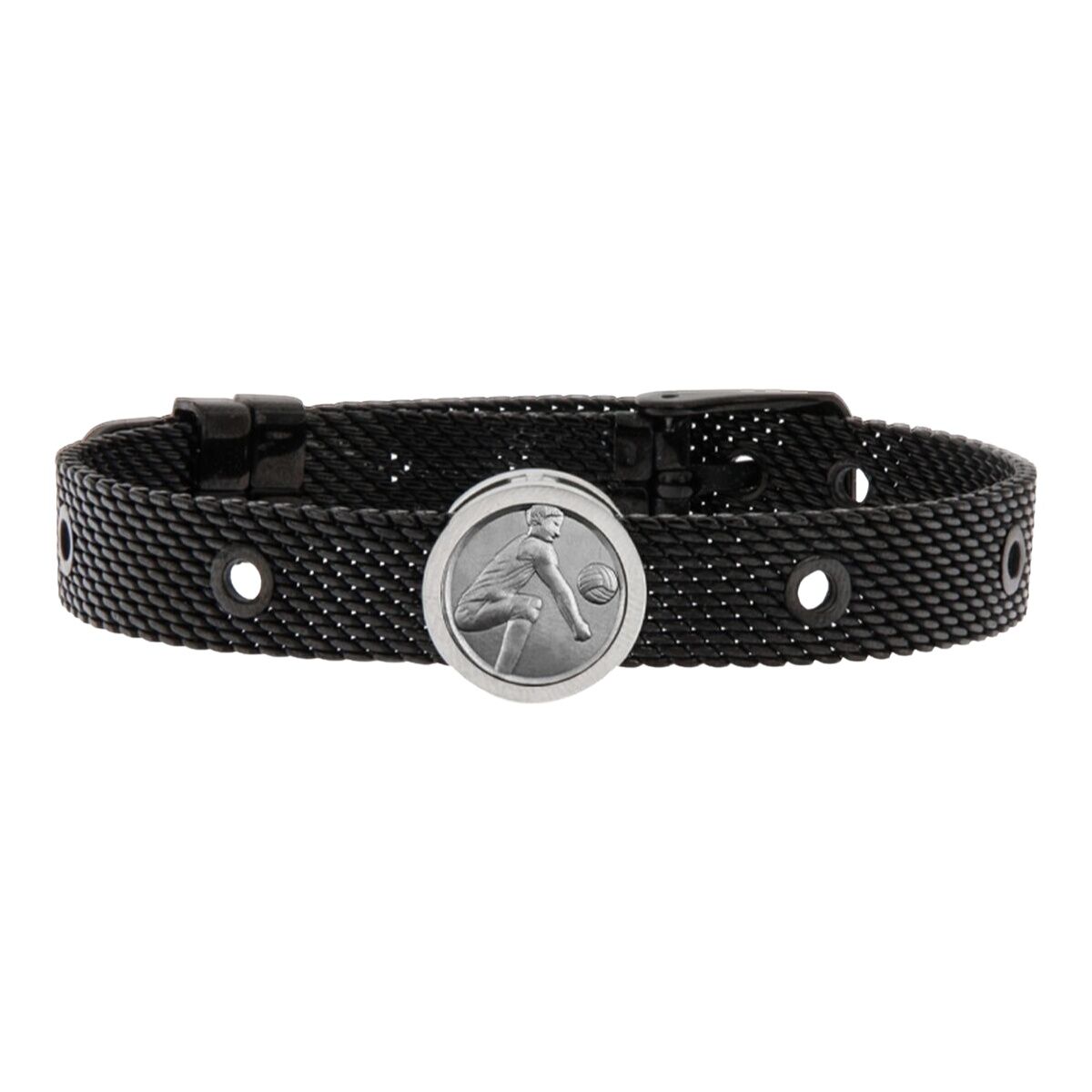 Unisexarmband VolleyBall Player Talent Jewels TJA-1-12-03-2-235 Svart