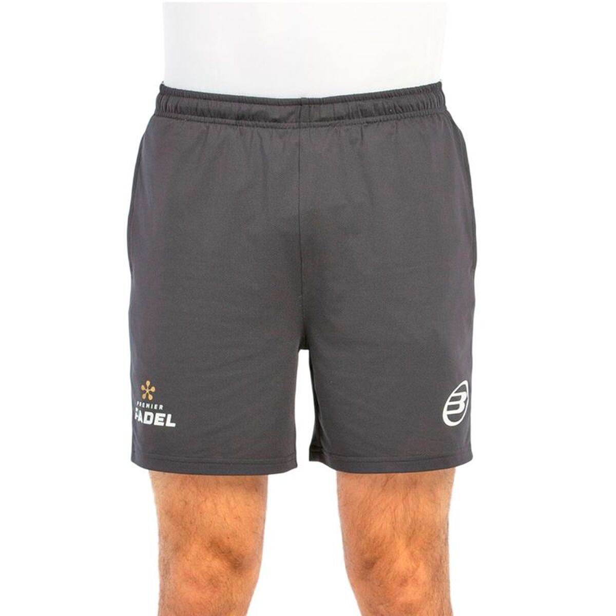 Sportshorts för män Bullpadel Buzos 700 Mörkgrå Padel