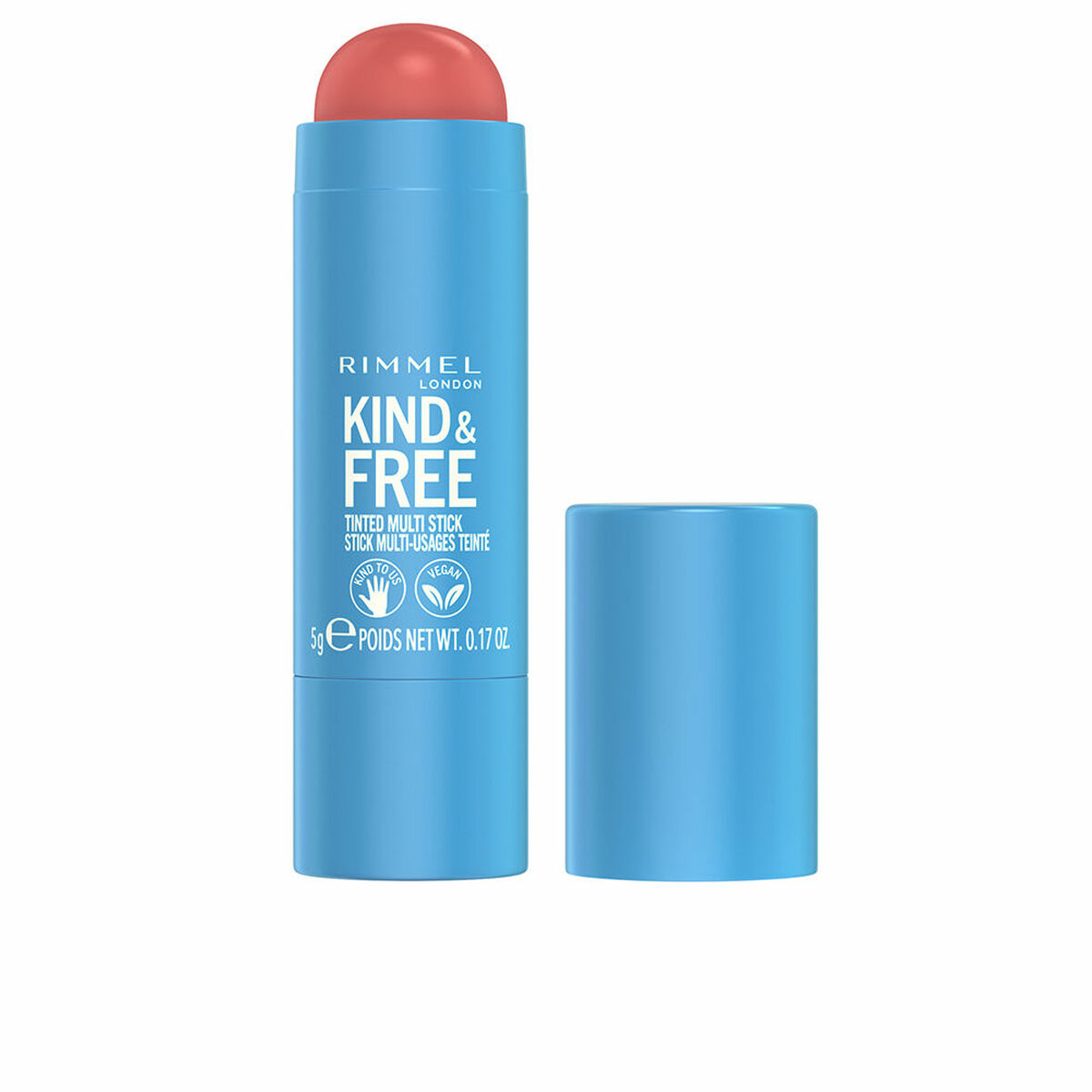 Läppstift Rimmel London Kind & Free Beige Nº 001 Caramel dusk C86a61 Nº 001-Caramel Dusk 5 g