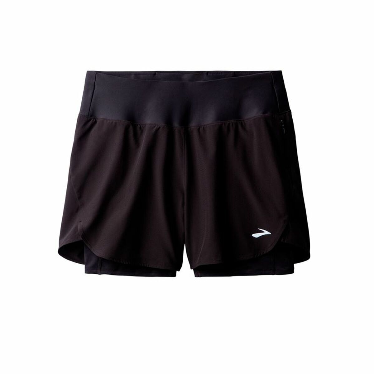 Sportshorts för kvinnor Brooks Chaser 5" 2-In-1 20 Svart