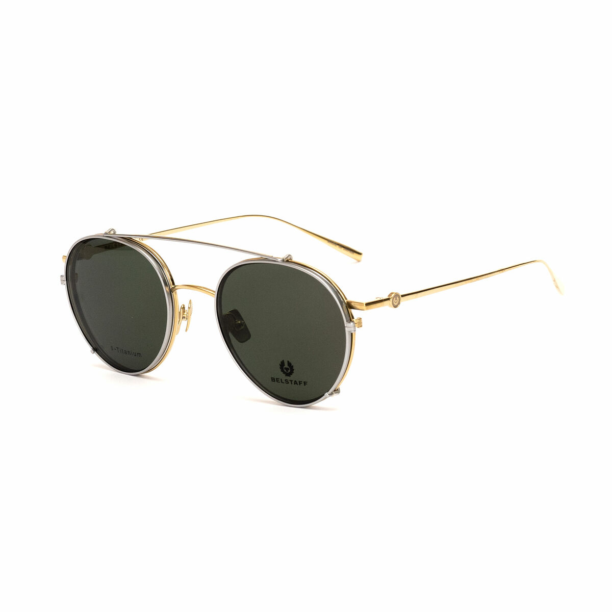 Glasögonbåge + Solglasögon Belstaff JAGGEDCLIPOND Ø 53 mm Clip On