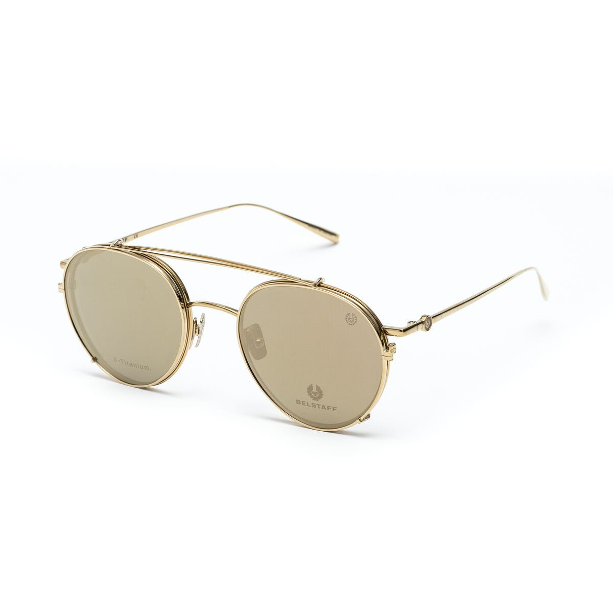 Glasögonbåge + Solglasögon Belstaff JAGGEDDORADOT Ø 53 mm Clip On