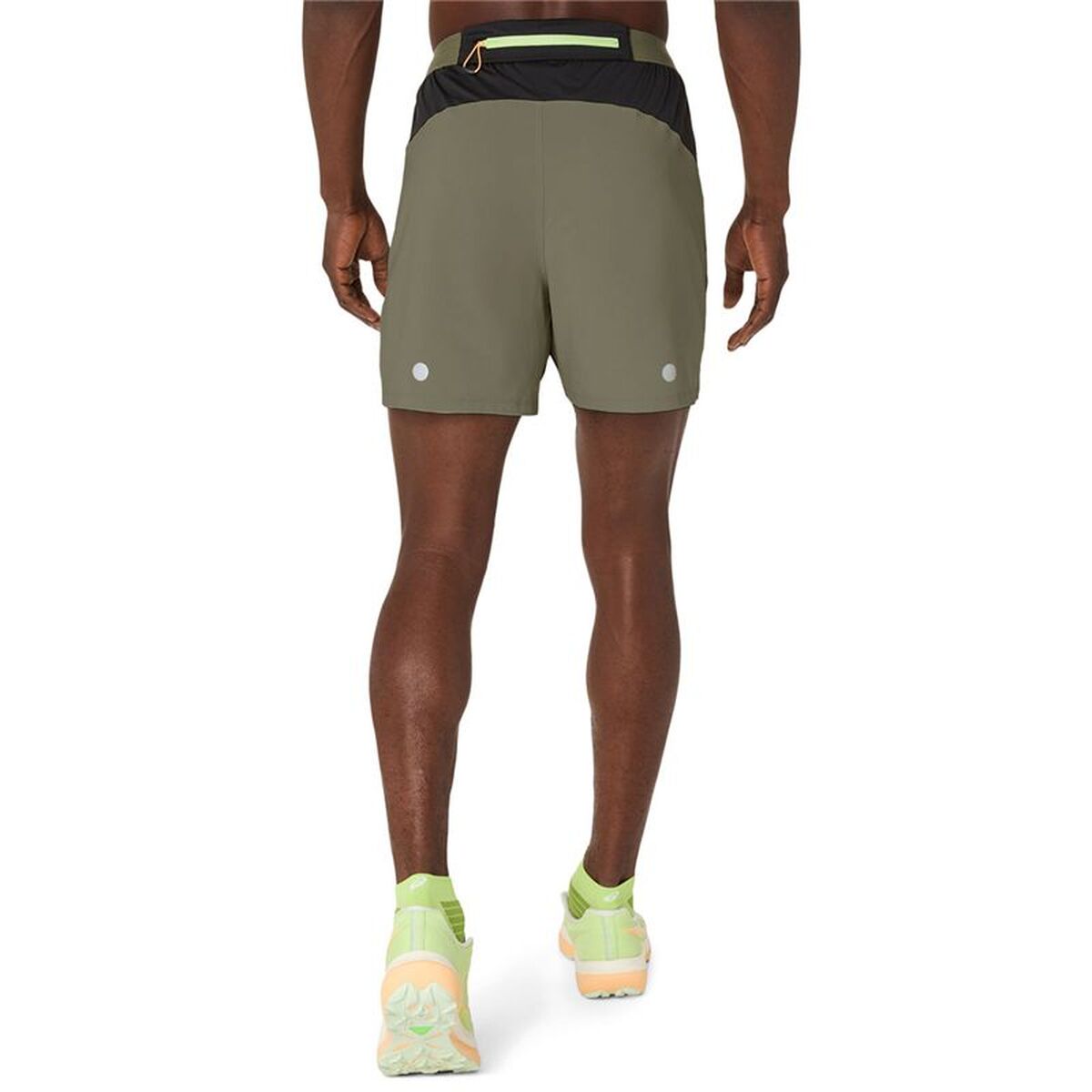 Sportshorts för män Asics Fujitrail All Over Print Oliv - 2