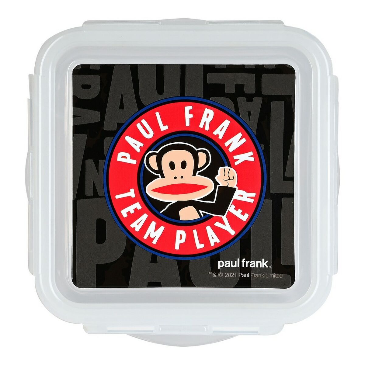 Lunchlåda Paul Frank Team player Polyuretan Svart (13 x 7.5 x 13 cm) - 2