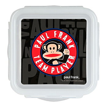 Lunchlåda Paul Frank Team player Polyuretan Svart (13 x 7.5 x 13 cm)