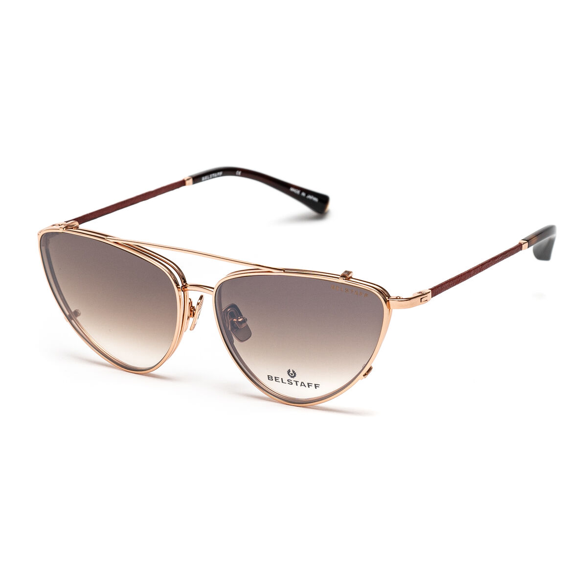 Glasögonbåge + Solglasögon Belstaff DELMRESHINYN ø 57 mm Clip On